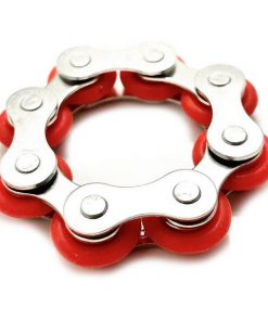 DaveandAthena 14 Pieces Flippy Bike Chain Fidget Toy Stress Reducer Roller Chain Fidget Toys for Autism ADD ADHD Sensory Kids 