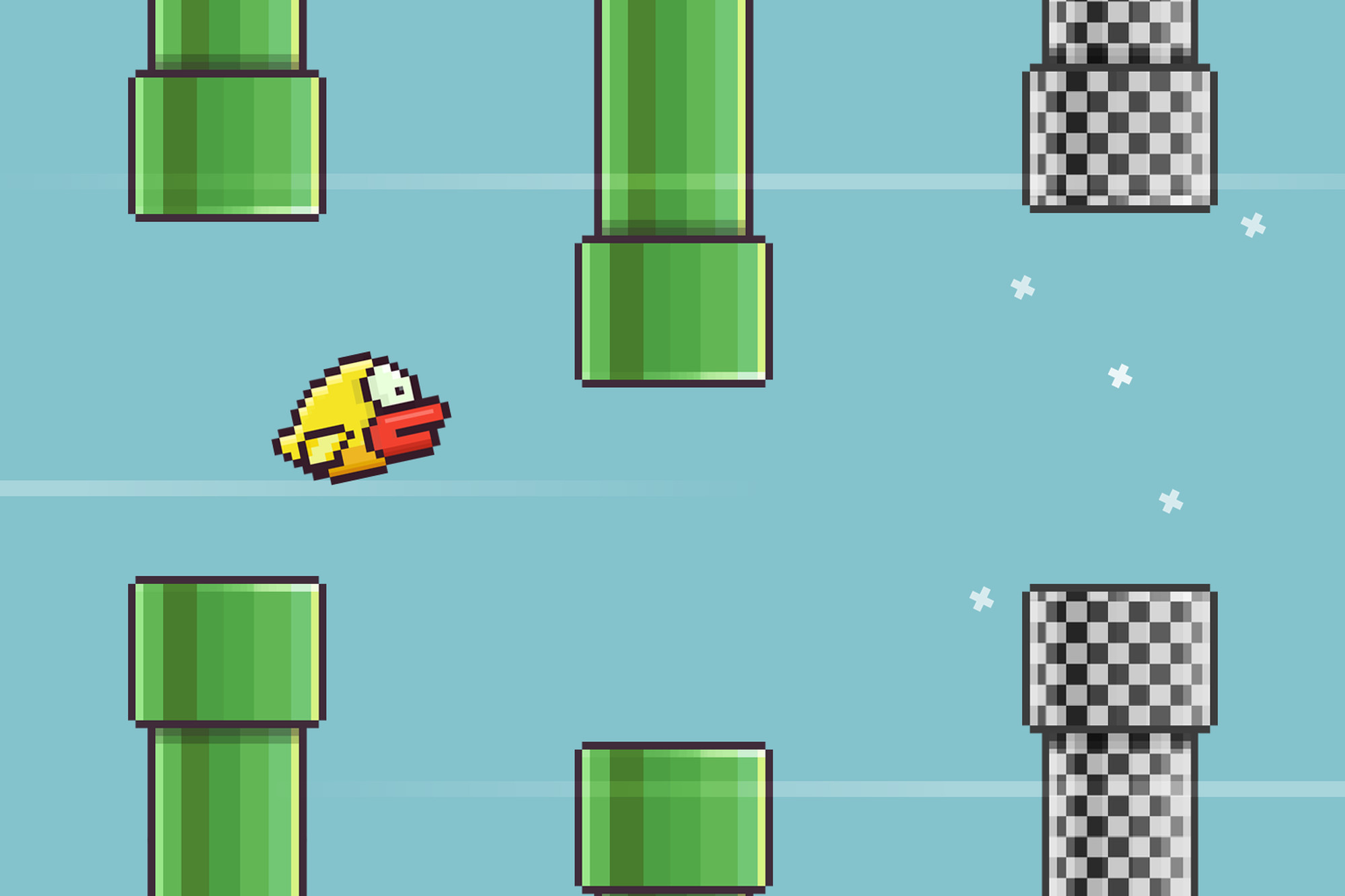 flappy bird new png - Bike Chain Fidget